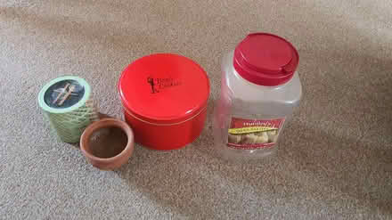 Photo of free Storage tins & containers (W12 Shepherds Bush) #1