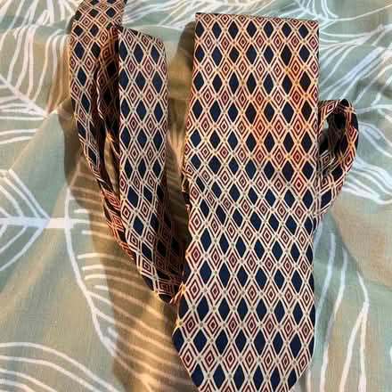 Photo of free Pure silk tie Burtons (Prenton CH42) #4