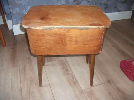 Photo of free Old Wooden Sewing Box (Crewe) #1