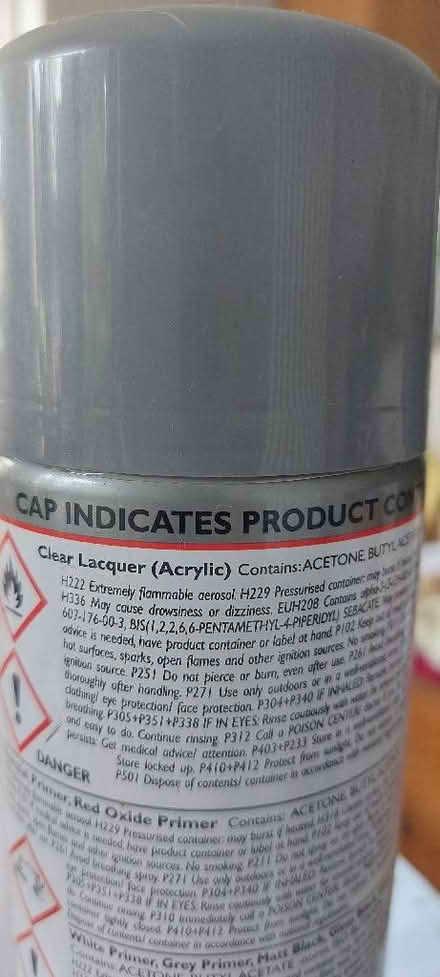 Photo of free Grey car primer spray 500ml (Lower Weston) #3