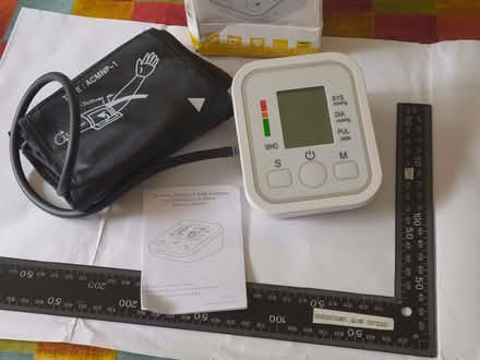 Photo of free Electronic blood pressure monitor (Fulbourn CB21) #1