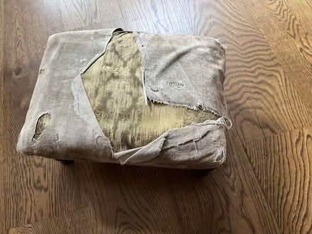 Photo of free Wooden Foot Stool - Upholstery Project (Teddington TW11) #1