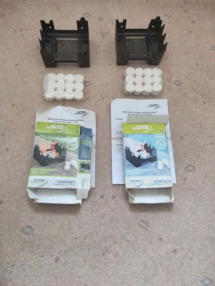 Photo of free 2 solid fuel compact camping stoves (Netherfield, Kendal LA9) #1