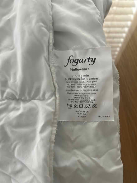 Photo of free Super king duvet (Maidenhead, SL6) #1
