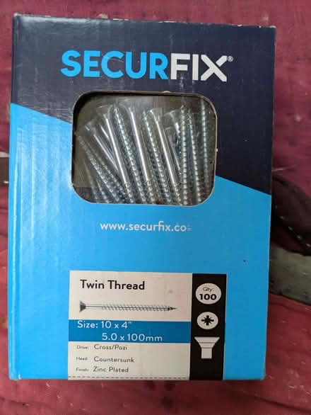 Photo of free Box 4inch screws (Halton LA2) #1