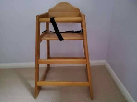 Photo of free Wooden High Chair (GU51) #3