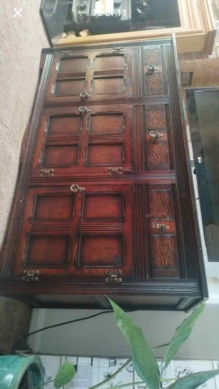 Photo of free Beautiful wood vintage sideboard (Dunstable) #1