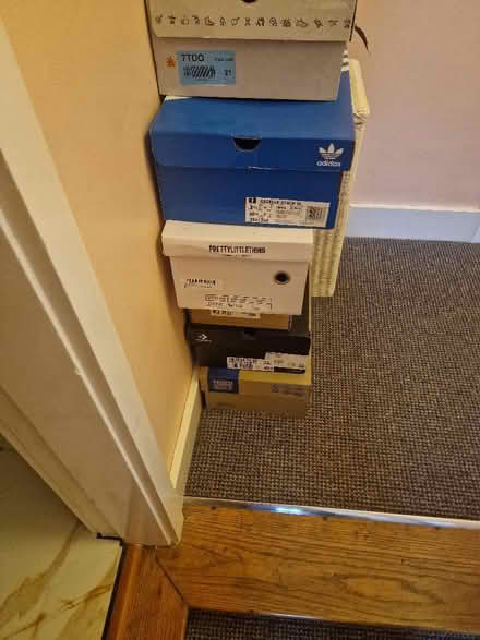 Photo of free Six empty shoe boxes VGC (Tuffley GL1) #1