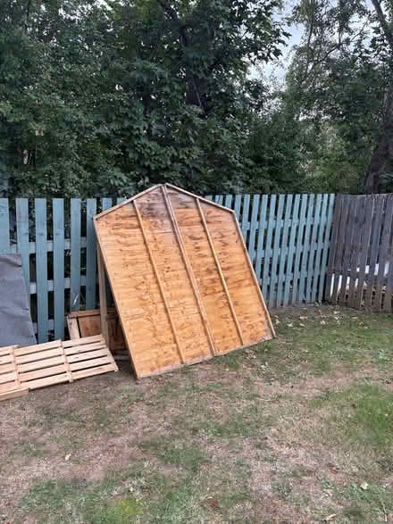 Photo of free loads of wood, dismantled old shed (WF12 Chickenley / Dewsbury.) #3