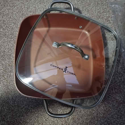 Photo of free Large Frying and copper square pan (Croydon, CR0) #2