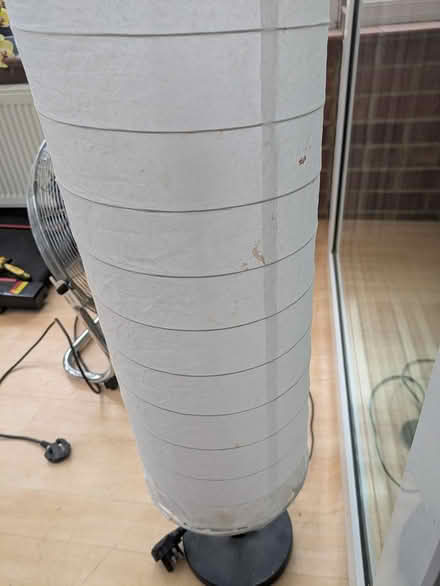 Photo of free IKEA paper floor lamp (Castlepoint BH8) #4