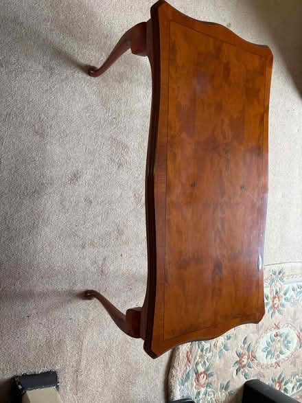 Photo of free Wooden coffee table (Longden Road, Shrewsbury) #1
