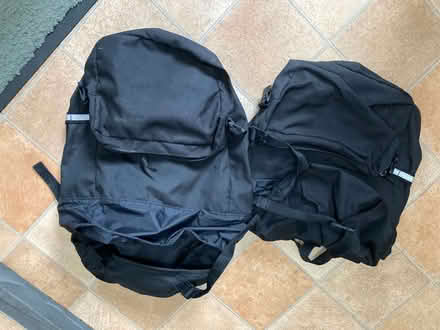 Photo of free 2 "Pannier" bags for bikes/cycles in Black (Calthwaite CA11) #2