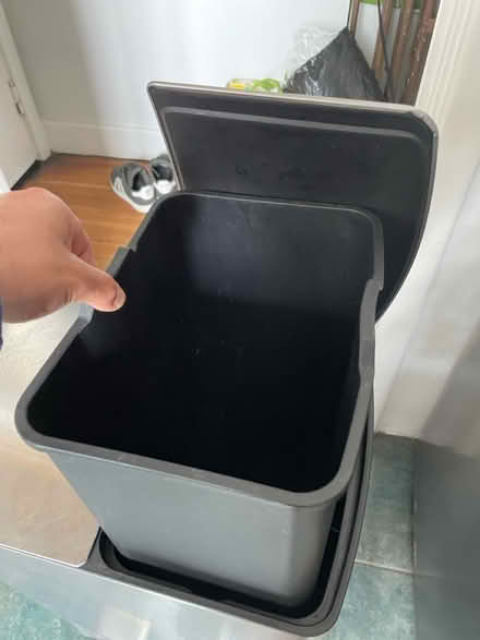 Photo of free Dunelm aluminium bin (Lewisham, SE13) #2