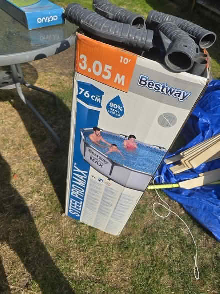 Photo of free Paddling pool frame (Southfields SW18) #1