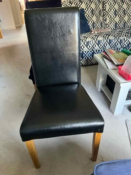 Photo of free 4 Oak Leg Chairs (Sutton SM1) #2