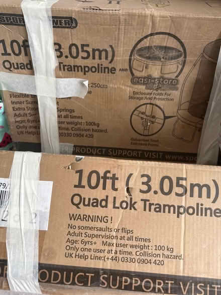 Photo of free 10ft trampoline (Enfield EN3) #1