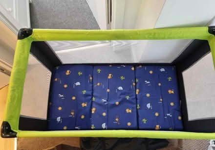 Photo of free Travel cot and mattress (West End/Haymarket EH11) #3