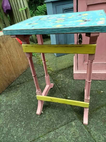 Photo of free Little quirky painted table (Brampton CA8) #2