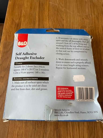 Photo of free Draught excluder (Berkhamsted HP4) #2