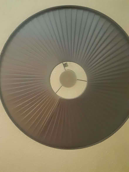 Photo of free Large drum lamp shade (Woodgate B32) #1