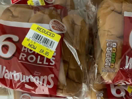 Photo of free Hotdog rolls x6 (bexleyheath DA7) #1