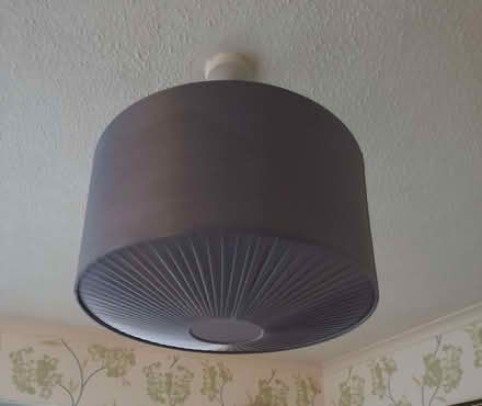 Photo of free Large drum lamp shade (Woodgate B32) #2