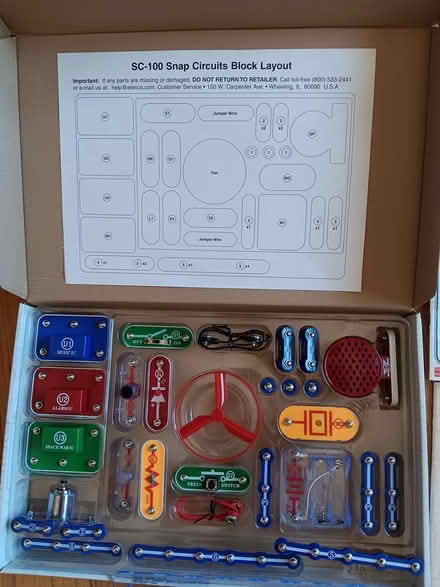 Photo of free Snap Circuits Jr kit (Eastern Lake View Terrace) #3