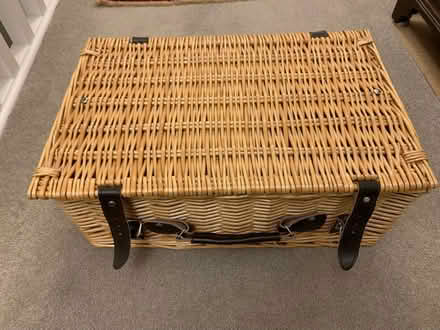 Photo of free Wicker hamper (Royston, SG8 9) #2