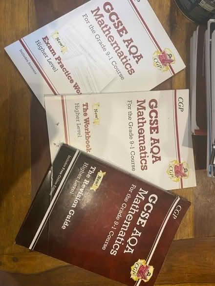 Photo of free GCSE Mathematics work books (Queens Park W10) #1