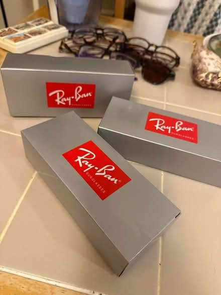 Photo of free Rayban empty boxes (Cliffside Park) #1