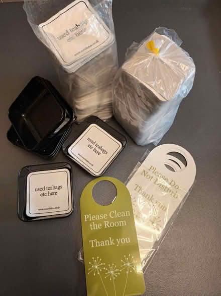 Photo of free Used spoon/teabag trays and room signs (Kirkoswald CA10) #2