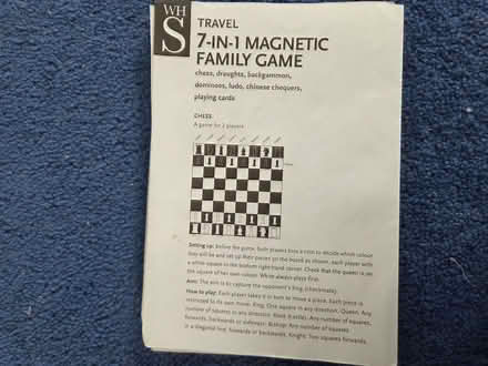 Photo of free Magnetic travel game (Barkingside IG5) #3