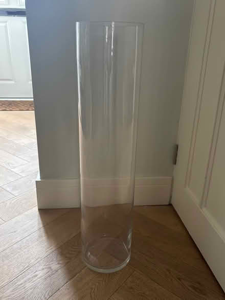 Photo of free Tall glass vase (Teddington) #1