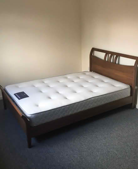 Photo of free Wooden double bed frame (Chadwick End B93) #1