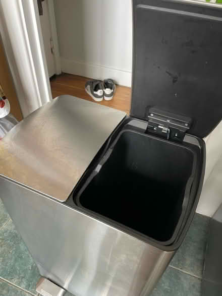 Photo of free Dunelm aluminium bin (Lewisham, SE13) #4