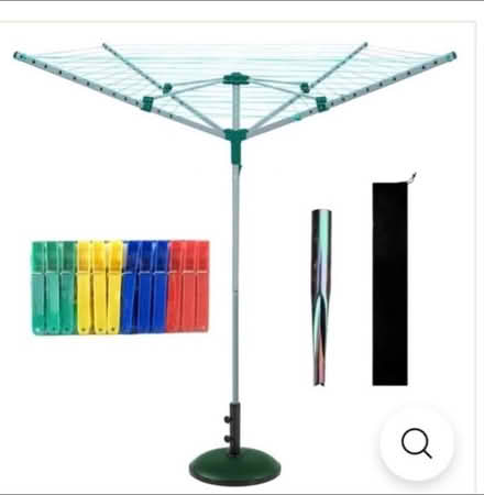 Photo of portable clothesline indoor (Derby de23 8ej) #1