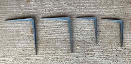 Photo of free 4 x metal shelf brackets (Shap CA10) #1