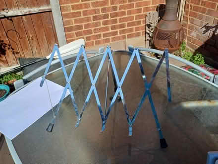 Photo of free Folding metal music stand for table (Slapton LU7 9DA) #1