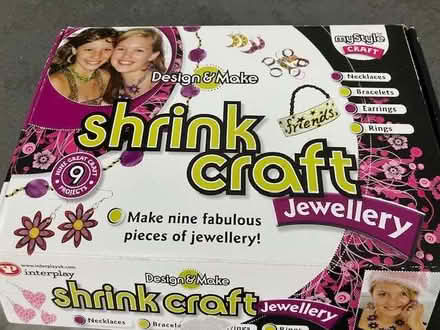 Photo of free Shrink craft jewellery kit (part-used) (Cheadle Hulme SK8) #1