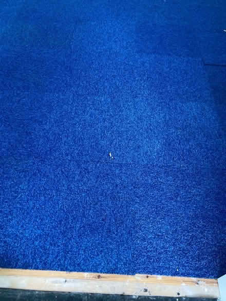 Photo of free Blue carpet tiles (Goodmayes IG3) #1