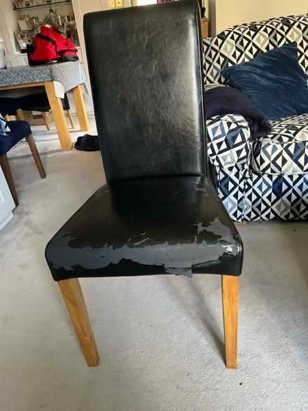 Photo of free 4 Oak Leg Chairs (Sutton SM1) #4