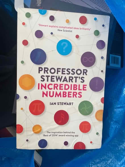 Photo of free Ian Stewart book (Tn9 1fx) #1