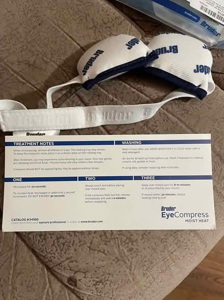 Photo of free Bruder Eye Compress (Milton (Thompson and Derry)) #4