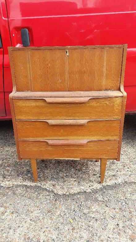Photo of free Mid century writing desk by CWS (Hertford Heath SG13) #1