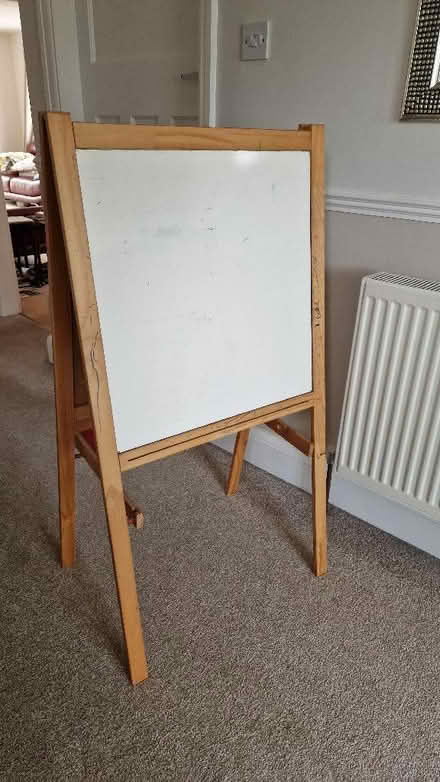 Photo of free IKEA Child easel whiteboard chalkboard (Allestree DE22) #3