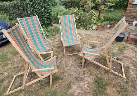 Photo of free Deck chairs (Horsell GU21) #1
