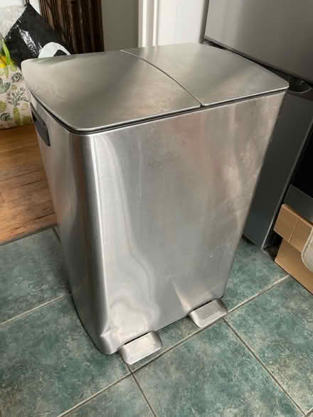 Photo of free Dunelm aluminium bin (Lewisham, SE13) #1