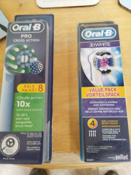 Photo of free Oral B toothbrush heads (St Martins SY10) #1