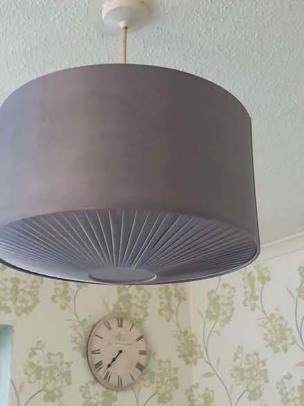 Photo of free Large drum lamp shade (Woodgate B32) #4